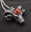 Gothic Ramhead Necklace
