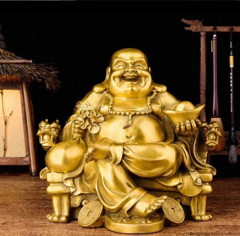 Buddhist Money Statue