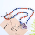 Purple Buddha Necklace